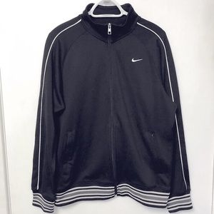 NIKE SWOOSH LOGO FULL ZIP TRACK JACKET MEDIUM